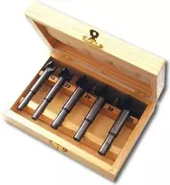 Grąžtas AW-Tools AWTOOLS SĘKOWNIKI DO DREWNA / KOMPLET 5elem. 15-20-25-30-35mm TRZPIEŃ 8mm