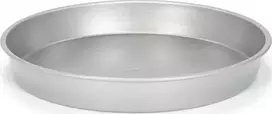 Patisse forma do ciasta 24 x 4,2 cm stal sidabrinė