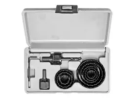 Grąžtas Modeco Grąžtų komplektas su pagrindiniu grąžtu 19-64mm 8 vnt. - MN-65-622