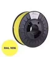 C-TECH PREMIUM LINE, PETG, sieros geltonumo, RAL1016, 1,75 mm, 1kg