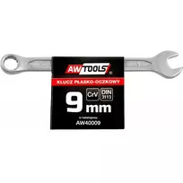 AW-Tools AWTOOLS kombinuotasis veržliaraktis CrV DIN3113 Dydis: 9 (MM)