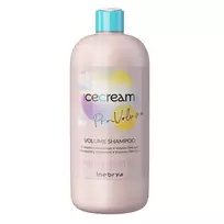 Inebrya Ice Kreminis Pro-Volume Volume Šampūnas apimties suteikiantis plaukų šampūnas, 1000 ml