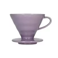 Hario V60-02 keramikinis kavos lašintuvas Violetinė Heather