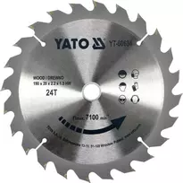 YATO DISKINIS PJŪKLO DISKAS SU KARBIDO DANTIMIS 190*24*20 60634