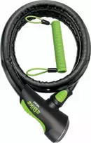 OnGuard Apsauginis dviratis tvirtinimo e-bike Rottweiler 8025E LINK - 25mm * 180cm - 5 x Kodo raktai