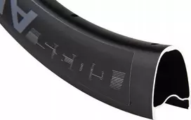 Alexrims ALEXRIMS GD35 žvyro ratlankis 700x32 skylės. Tubeless Ready H. diskas juodas (NAUJAS)