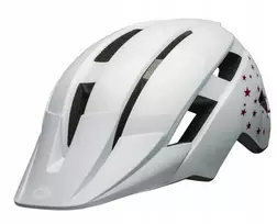 Bell Vaikiškas šalmas BELL SIDETRACK II INTEGRATED MIPS baltų žvaigždučių dydis. Universalus (47–54 cm) (NAUJAS)