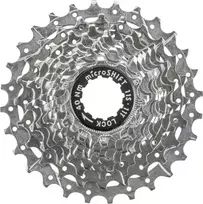 Microshift MICROŠIFT CENTOS 11-eilė, plienas, suderinama su Shimano, 11-12- 13- 14- 15- 16- 17- 19- 21- 23- 25, chromas, (NEW)