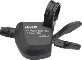 Microshift MICROŠIFT XLE, Kairė, 3RD- eilutė, suderinama su Shimano, Xpress Trigger, Nr Pass indikatorius (NEW)