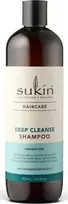Sukin Banner Sukin, Giliai valantis šampūnas Deep Šampūnas Deeply valymo plaukų, 500 ml