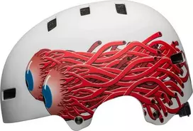 Bell Šalmas bmx BELL LOLAL matinė balta akis roz. L (59-61,5 cm) (NEW)