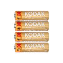 Akumuliatoriai ir baterijos // AA, AAA ir kitų dydžių baterijos, įkrovikliai – galima užsakyti // Baterie Kodak ULTRA Premium Alkaline AA LR6, 4 szt.