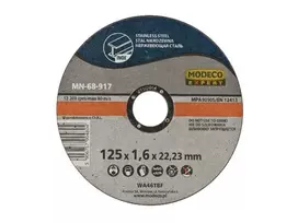 Modeco 125mm nerūdijančio plieno pjovimo diskas 25vnt. - MN-68-917