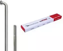 Cn Spoke STD14 stipinai 2.0-2.0-2.0 Nerūdijančio plieno 282mm sidabro + nailono 144 vnt (CN-STD282)
