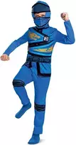Jakks Pacific Vaikams kostiumas LEGO Ninjago Jay karnavalinis kostiumas 109-126 cm 4-6 metai