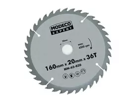 Modeco diskinis pjūklas EXPERT 170 mm 30/20/16 z36 - MN-65-825