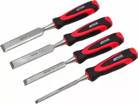 AW-Tools AWTOOLS KALTŲ RINKINYS SU PLAST. RANKENOMIS 4vnt. 6/12/18/24mm