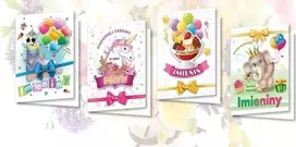 Top Graphic B6 Carnet su MIX vaikų vardų lipdukais (10vnt.)