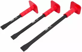AW-Tools AWTOOLS MŪRININKO KALTAS SU APSAUGA 400mm Juodas LINE