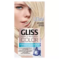 Schwarzkopf Gliss Intensyvus spalvų priežiūros ir drėkinimo baliklis L8