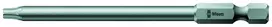 Grąžtas 1/4" antgalis Torx lizdo varžtams, dydis TX10/89mm, Wera [05060186001]