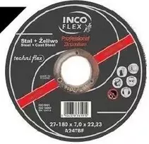 Inco Flex INCOFLEX DISKAS METALUI 400 x 4,0 x 32 mm PROFESIONALUS CIRKONIS DIDŽIAUSIAI ALPOZUOTAM PLIENUI/KETUI/PLIENUI