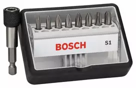 Grąžtas Bosch Sukimo antgalių kompl. Extra Hard; PH; 8 vnt. + laikiklis