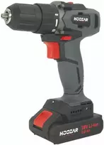 HOOZAR suktuvas BEZSZCZOTKOWA 18V 2x2.0Ah 45 N.m. CD20BL