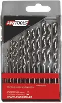 Grąžtas AW-Tools AWTOOLS WIERTŁA DO METALU HSS-G KOMPLET 13elem. /2.5 - 8mm/