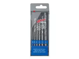 Grąžtas Gręžtuvas Modeco metalo HSS cilindro 2 4 5 3 6 8mm (MN-60-904)