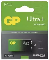 GP 6LR61 Ultra+ (G-TECH) baterijos 1 vnt.
