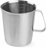 Virtuvinis matavimo puodelis su nerūdijančio plieno svarstyklėmis, 0,5 l - Hendi 516102