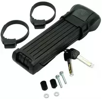 None AXA Fold Pro100 Foldable lock Juodas, The Fold Pro is 100 cm long and has flexible joints, so you can easily attach your bike to a pole or fence.