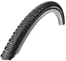 Padanga 26" Schwalbe CX Comp HS 369 Active Wired 50-559 / 26x2.00 Juodas-Reflex