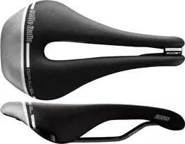 Selle Italia NAVUS KROVINIŲ GRAVEL TECH SUPERFLOW S (id rungtynės - S3) TI 316 Tube 7, fibra- tek, 255g juoda ir pilka (NEW)