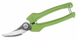 floristinės žirklės, pjovimo skersmuo 10mm, Bahco [P123-Žalias-B6] žalia rankenos
