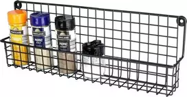 Vilde Prieskonių stovas metalinė juoda