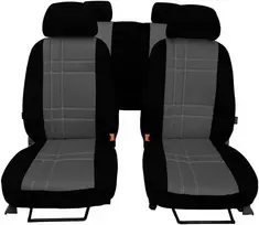 ES S-TYPE sėdynių užvalkalai (eko oda) Volkswagen Touran III 2015-2026m. (7 vietų)