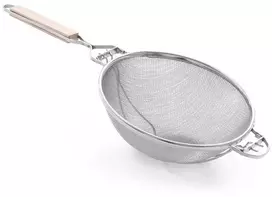 Profesionalus sietelis su dvigubu tinkleliu, plieno skersmuo. 260 mm – Hendi 639009
