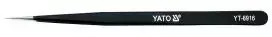 YATO tiesus antistatinis pincetas 140 mm su danga 6916
