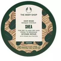 The Body Shop Shea Hair Mask sviestmedžių atkuriamoji plaukų kaukė, 240 ml