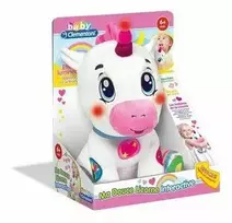 Unicorn Vienaragis Silverbelle interaktyvus pliušinis žaislas Clementoni