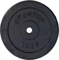 Ketaus svoris juodas 10 kg Enero Fit