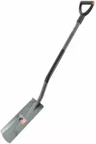 AW-Tools AWTOOLS DRAINAGE SPADE METALINĖ RANKENA