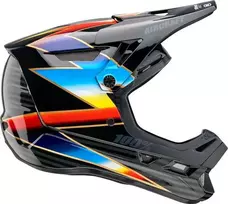 100% Helm full face 100% ORLAIVIŲ MAIŠELIS Šalmas Knox Juodas Roz. L (59-60 cm) (NAUJA)