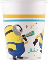 GoDan Popieriaus puodeliai Minionki 200 ml 8 vienetų Godan