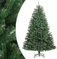Dirbtinė eglutė su šarnyrinėmis šakomis/stovu, žalia, 120cm
