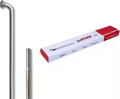 Cn Spoke Szprychy STD14 2.0-2.0-2.0 nerūdijantis plienas 172mm Sidabrinė + nyple 144szt.