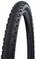 Schwalbe CX Comp 35-622 KevlarGuard juodas+reflective stripe