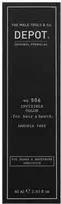 Depot 500 Beard & Mustache Specifics No. 506 Invisible Color pusiau ilgalaikiai plaukų dažai, natūralus titanas, 60 ml
